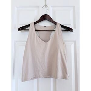 🤍 Vuori Halo DreamKnit Tank 2.0 Ecru Heather XL